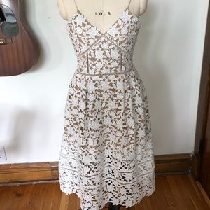 Self Portrait Azalea Midi Dress